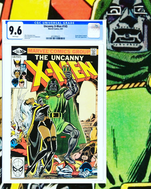 X-Men #145 (1981)
Cover: Dave Cockrum
CGC 9.6 WHITE PAGES
Certificate #4253995023
$109.99