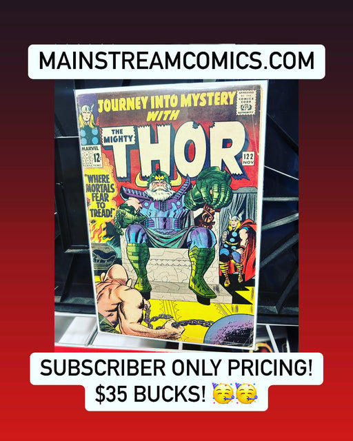 SUBSCRIBERS ONLY PRICING - Journey Into Mystery #122