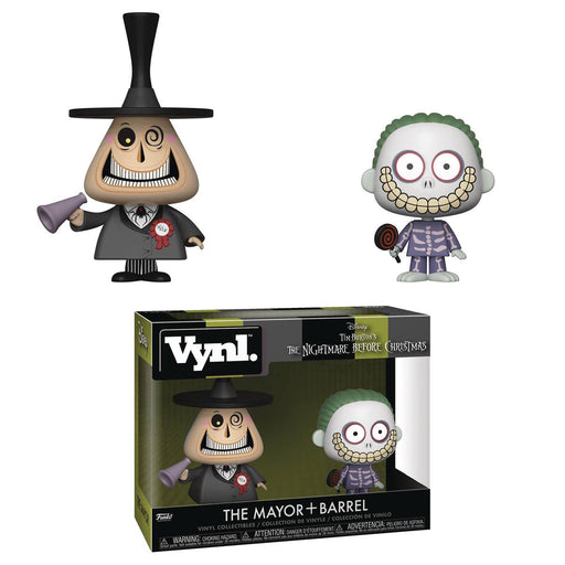 VYNL NBX MAYOR & BARREL VIN FIG 2PK (C: 1-1-2)