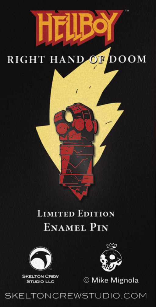 HELLBOY RIGHT HAND OF DOOM ENAMEL PIN (C: 1-1-2)