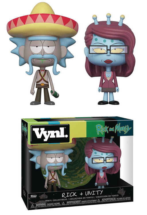 VYNL RICK & MORTY RICK + UNITY VIN FIG 2PK (C: 1-1-2)