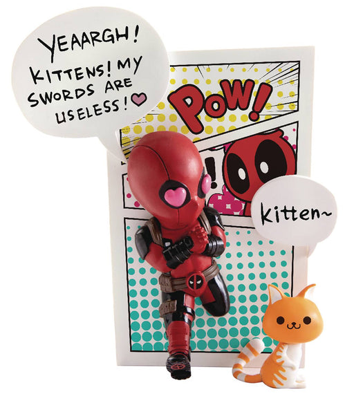 MARVEL COMICS MEA-004 DEADPOOL JUMP OUT 4TH WALL PX FIG (C: