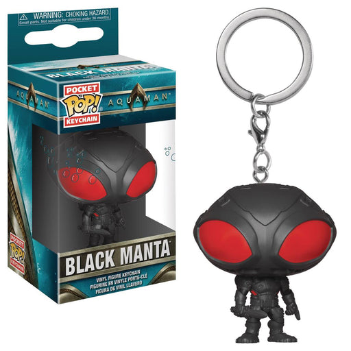POCKET POP BLACK MANTA FIG KEYCHAIN (C: 1-1-2)