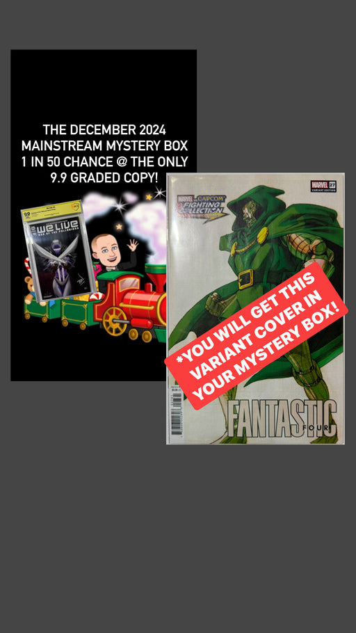 THE DECEMBER 2024 MAINSTREAM MONTHLY MYSTERY BOX - DOC DOOM VARIANT COVER!