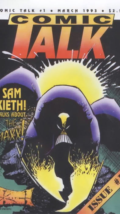 Comic Talk #1 (THE MAXX) - Choose Condition Below (Photo is Stock Photo)