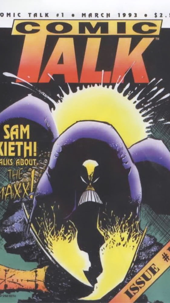 Comic Talk #1 (THE MAXX) - Choose Condition Below (Photo is Stock Photo)