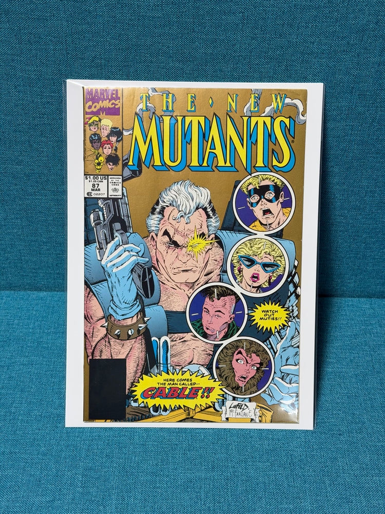 New Mutants #87 2nd Print - First Appearance Cable - Rob Liefeld - Condition B