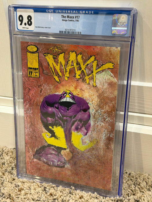 The Maxx #17 - CGC 9.8 White Pages