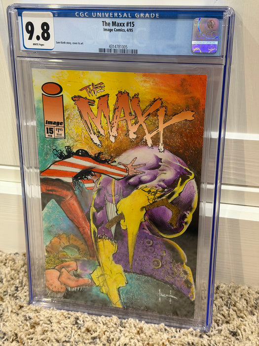The Maxx #15 - CGC 9.8 White Pages