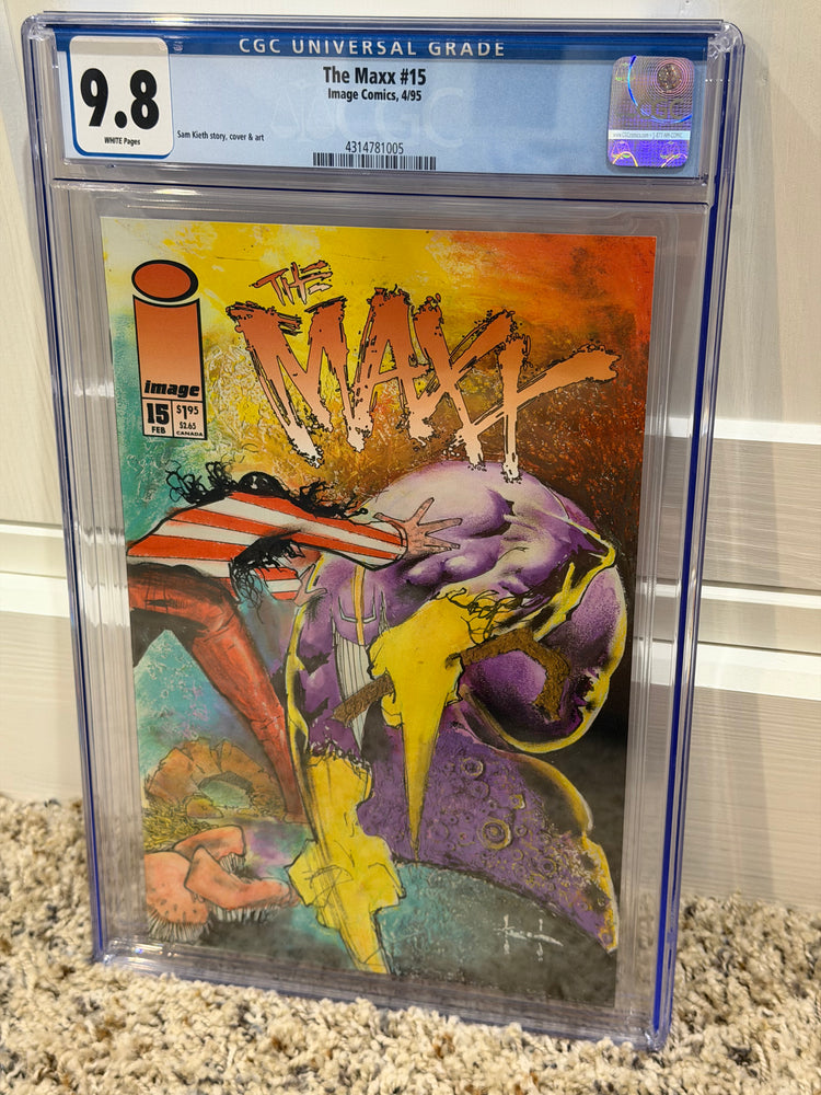 The Maxx #15 - CGC 9.8 White Pages