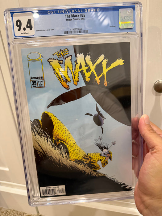 The Maxx #35 - (LAST ISSUE) - CGC 9.4 White Pages