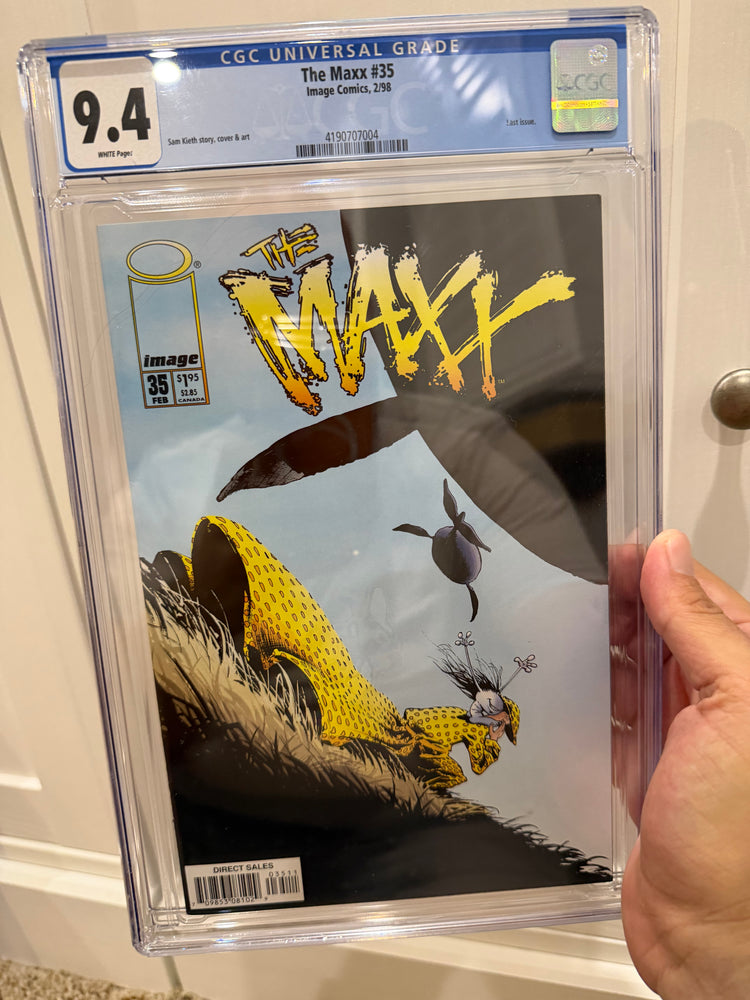 The Maxx #35 - (LAST ISSUE) - CGC 9.4 White Pages