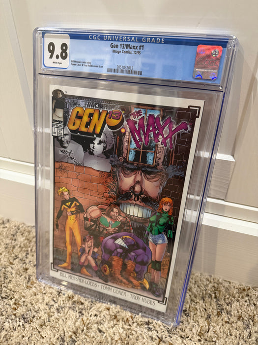 Gen 13/The Maxx #1 - CGC 9.8 White Pages