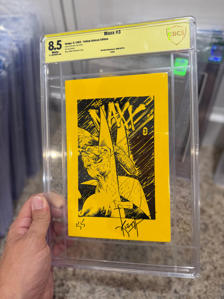 The Maxx Ashcan #3 - Yellow Edition - CBCS 8.5 White Pages