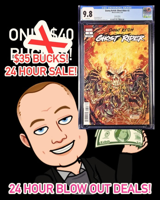 CGC 9.8 BLOW OUT DEALS! - 24 HOUR ONLY SALE!