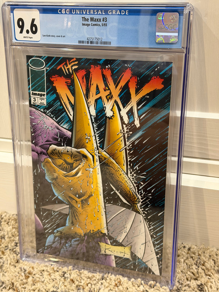 The Maxx #3 - CGC 9.6 White Pages