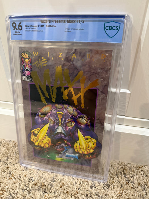 The Maxx #1/2 Gold Edition - CBCS 9.6 White Pages