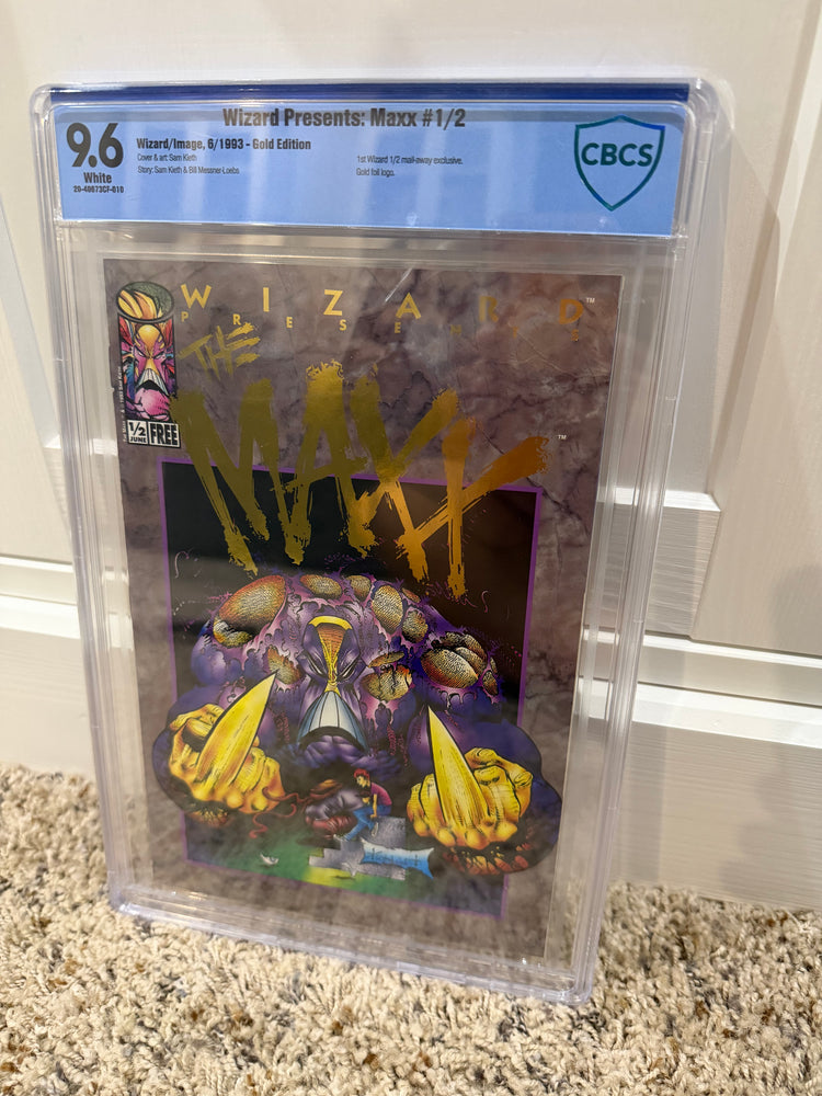 The Maxx #1/2 Gold Edition - CBCS 9.6 White Pages