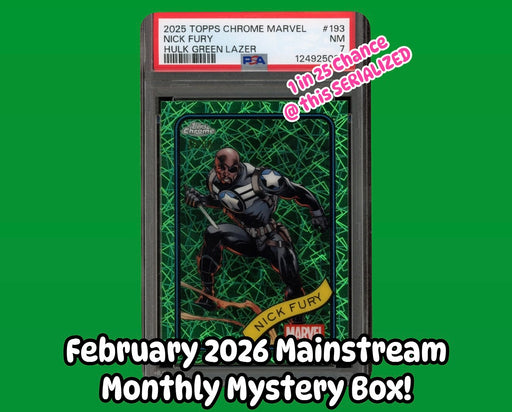 Mainstream Monthly Subscriber Box (Click View Full Details for Info!)