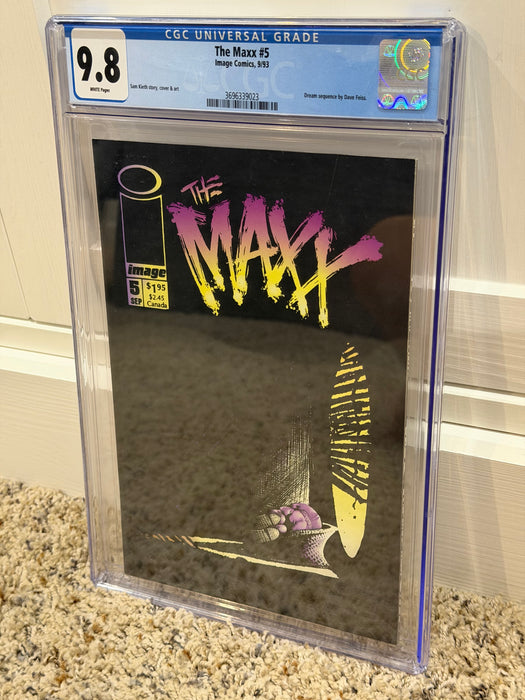 The Maxx #5 - CGC 9.8 White Pages