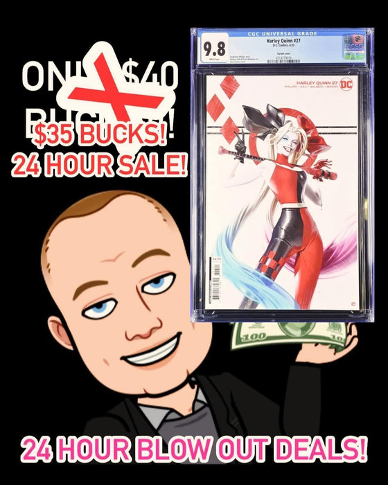 CGC 9.8 BLOW OUT DEALS! - 24 HOUR ONLY SALE!