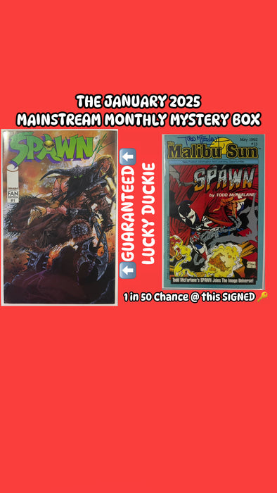 January 2025 Mainstream Monthly Mystery Box - SINGLE PURCHASE MYSTERY BOX