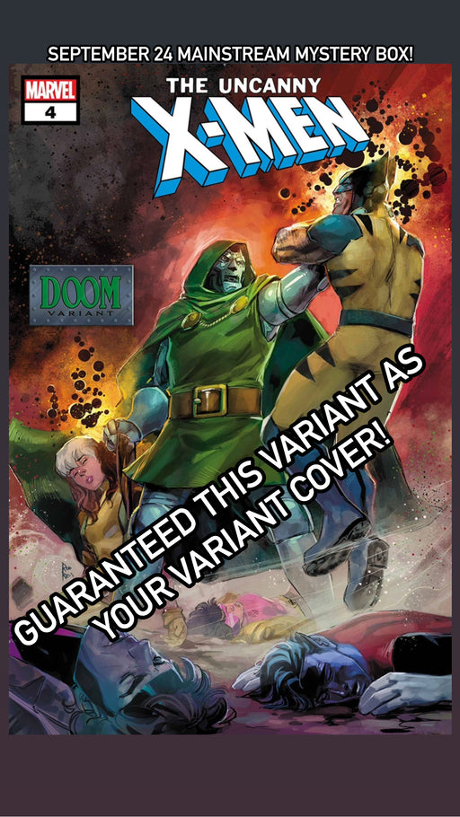 SEPTEMBER 2024 MAINSTREAM MONTHLY MYSTERY BOX - GUARANTEED VARIANT COVER!