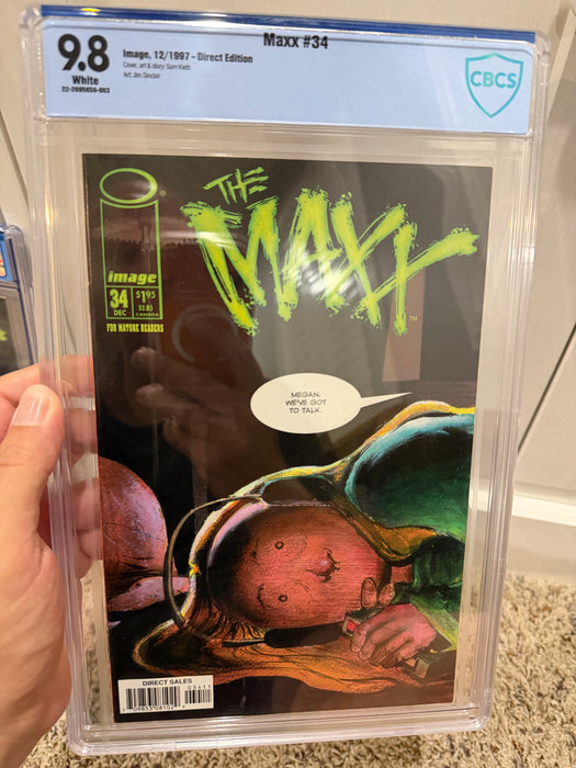 The Maxx #34 - CBCS 9.8 White Pages