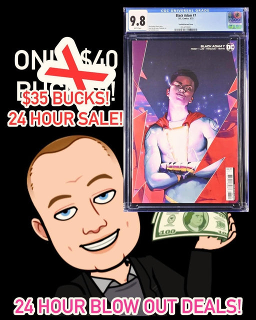 CGC 9.8 BLOW OUT DEALS! - 24 HOUR ONLY SALE!