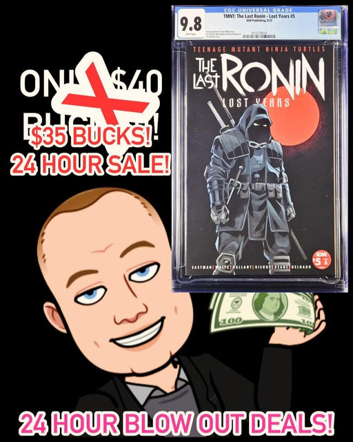 CGC 9.8 BLOW OUT DEALS! - 24 HOUR ONLY SALE!