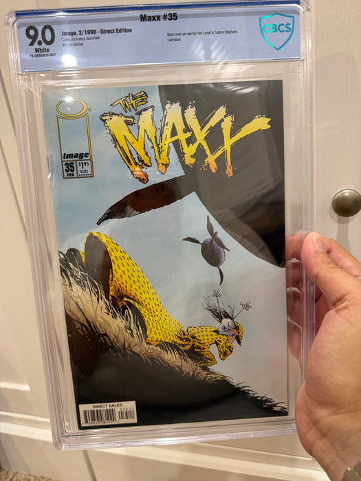 The Maxx #35 - (LAST ISSUE) - CBCS 9.0 White Pages