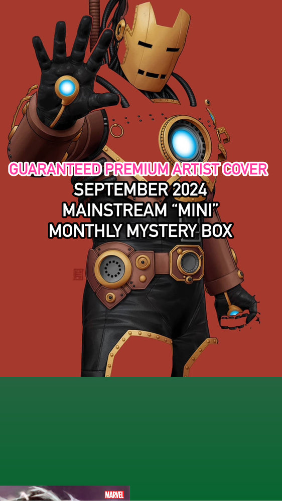 SEPTEMBER 2024 MAINSTREAM MONTHLY MYSTERY BOX - GUARANTEED PREMIUM ARTIST COVER!