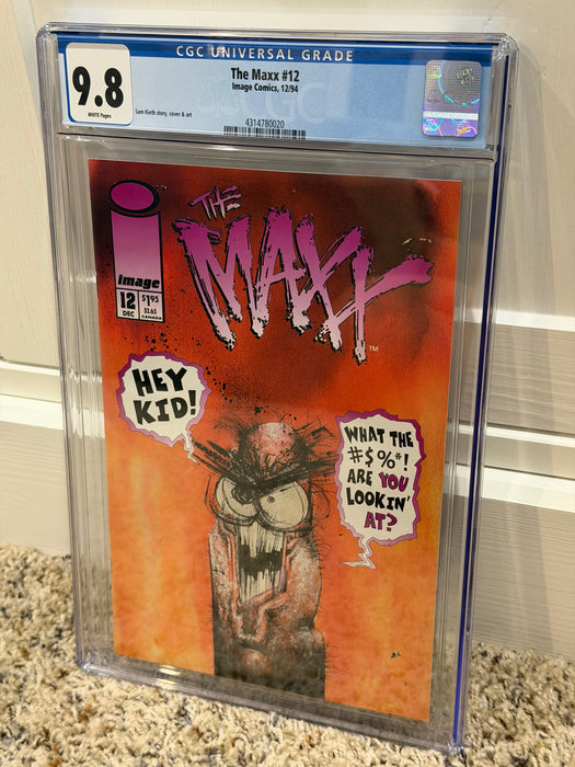The Maxx #12 - CGC 9.8 White Pages