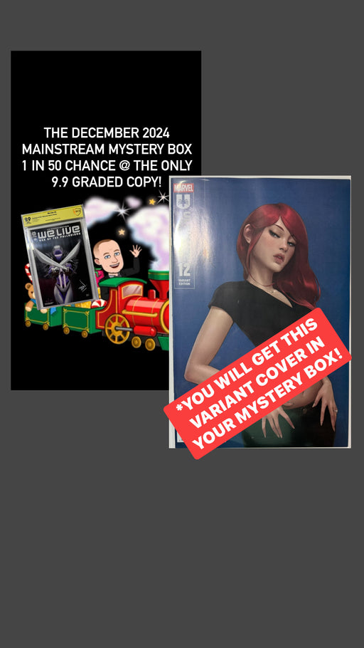 THE DECEMBER 2024 MAINSTREAM MONTHLY MYSTERY BOX - MARY JANE VARIANT COVER!