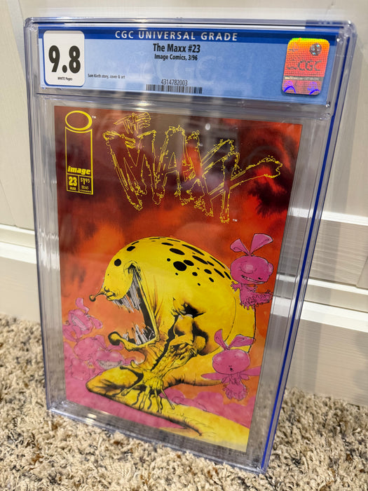 The Maxx #23 - CGC 9.8 White Pages