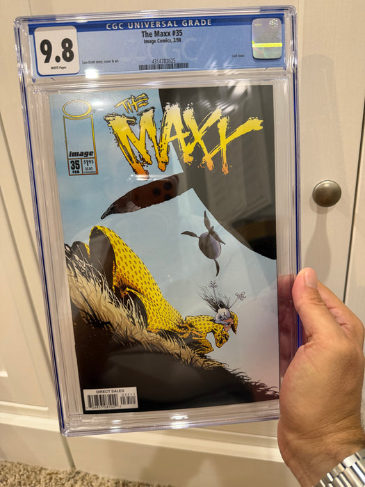 The Maxx #35 - (LAST ISSUE) - CGC 9.8 White Pages