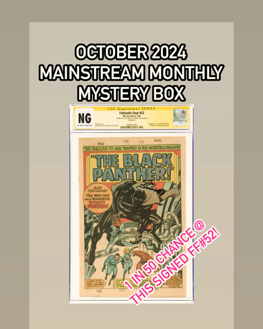 OCTOBER 2024 MAINSTREAM MONTHLY MYSTERY BOX - LIMITED TO 50 TOTAL BOXES!