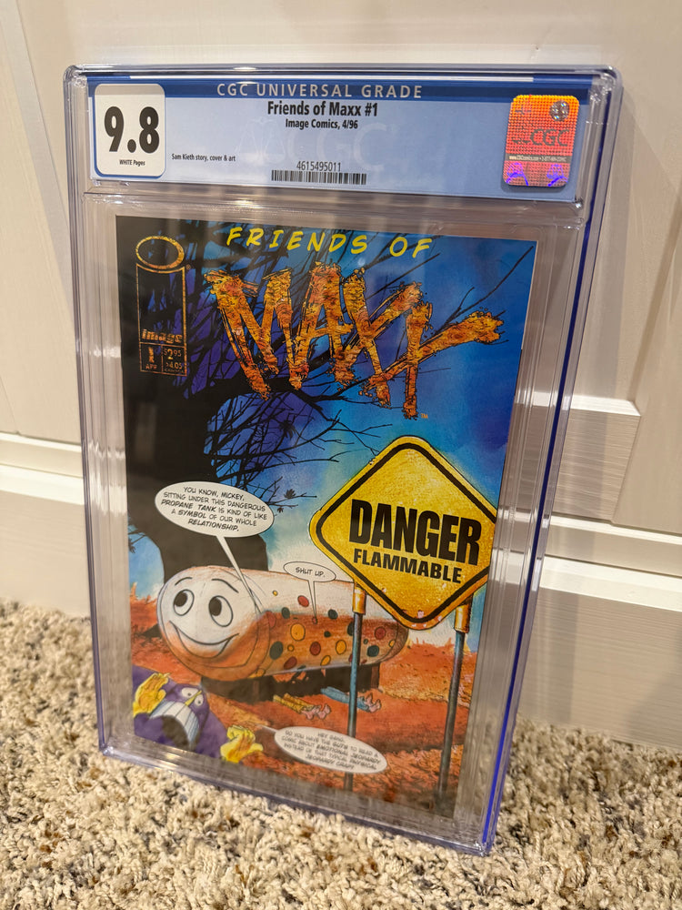 Friends of Maxx #1 - CGC 9.8 White Pages
