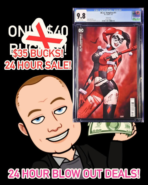 CGC 9.8 BLOW OUT DEALS! - 24 HOUR ONLY SALE!