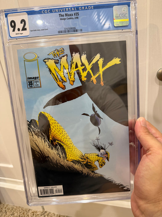 The Maxx #35 - (LAST ISSUE) - CGC 9.2 White Pages