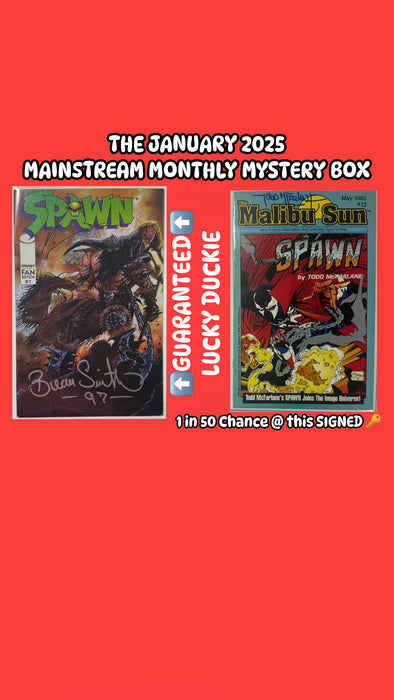 January 2025 Mainstream Monthly Mystery Box - SINGLE PURCHASE MYSTERY BOX