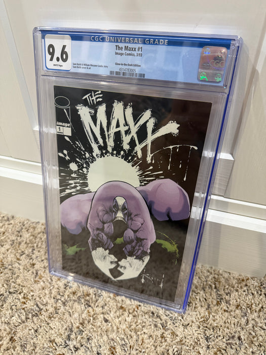 The Maxx #1 - Glow-in-the-Dark Edition - CGC 9.6 White Pages