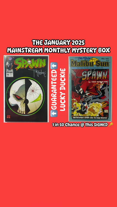 January 2025 Mainstream Monthly Mystery Box - SINGLE PURCHASE MYSTERY BOX