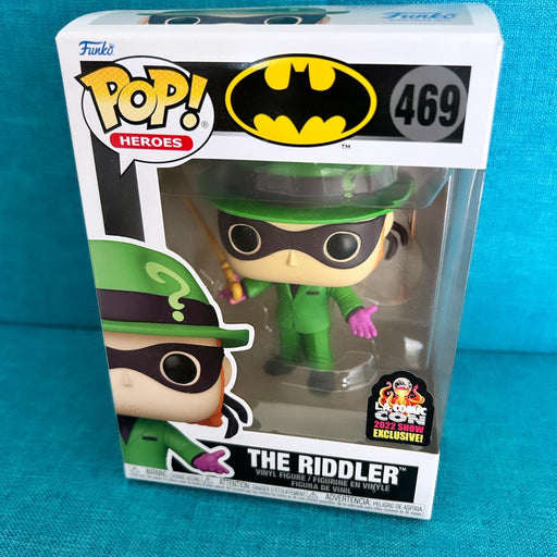POP! BLOW OUT SALE (PRICE INCLUDES SHIPPING!) - RIDDLER! LA COMIC CON EXCLUSIVE!