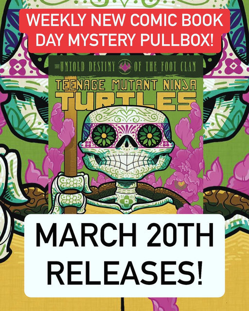 New Comic Book Day Weekly Mystery Pull Box MARCH 20th, 2024 RELEASES
