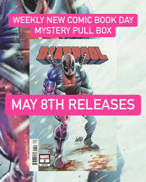 New Comic Book Day Weekly Mystery Pull Box MAY 8th, 2024 RELEASES