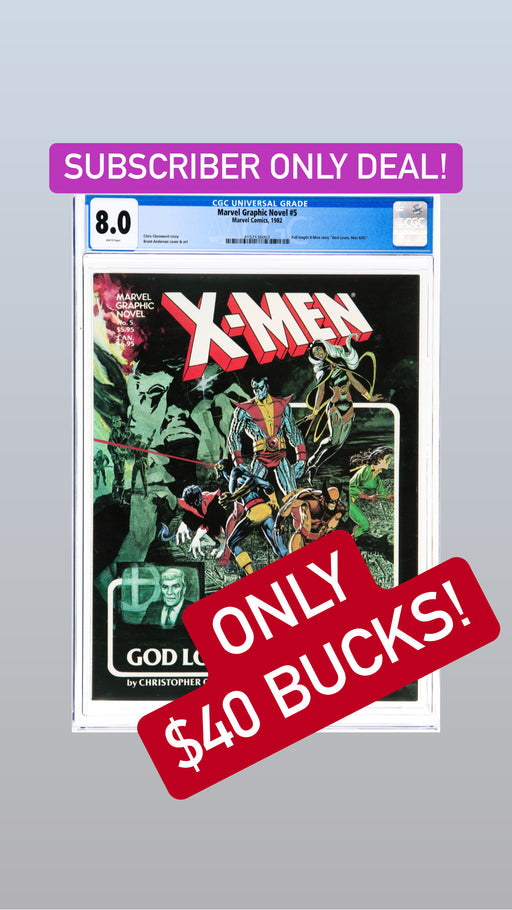 SUBSCRIBER ONLY STORE - X-MEN CGC 8.0