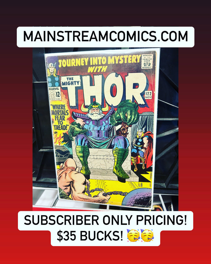 SUBSCRIBERS ONLY PRICING - Journey Into Mystery #122