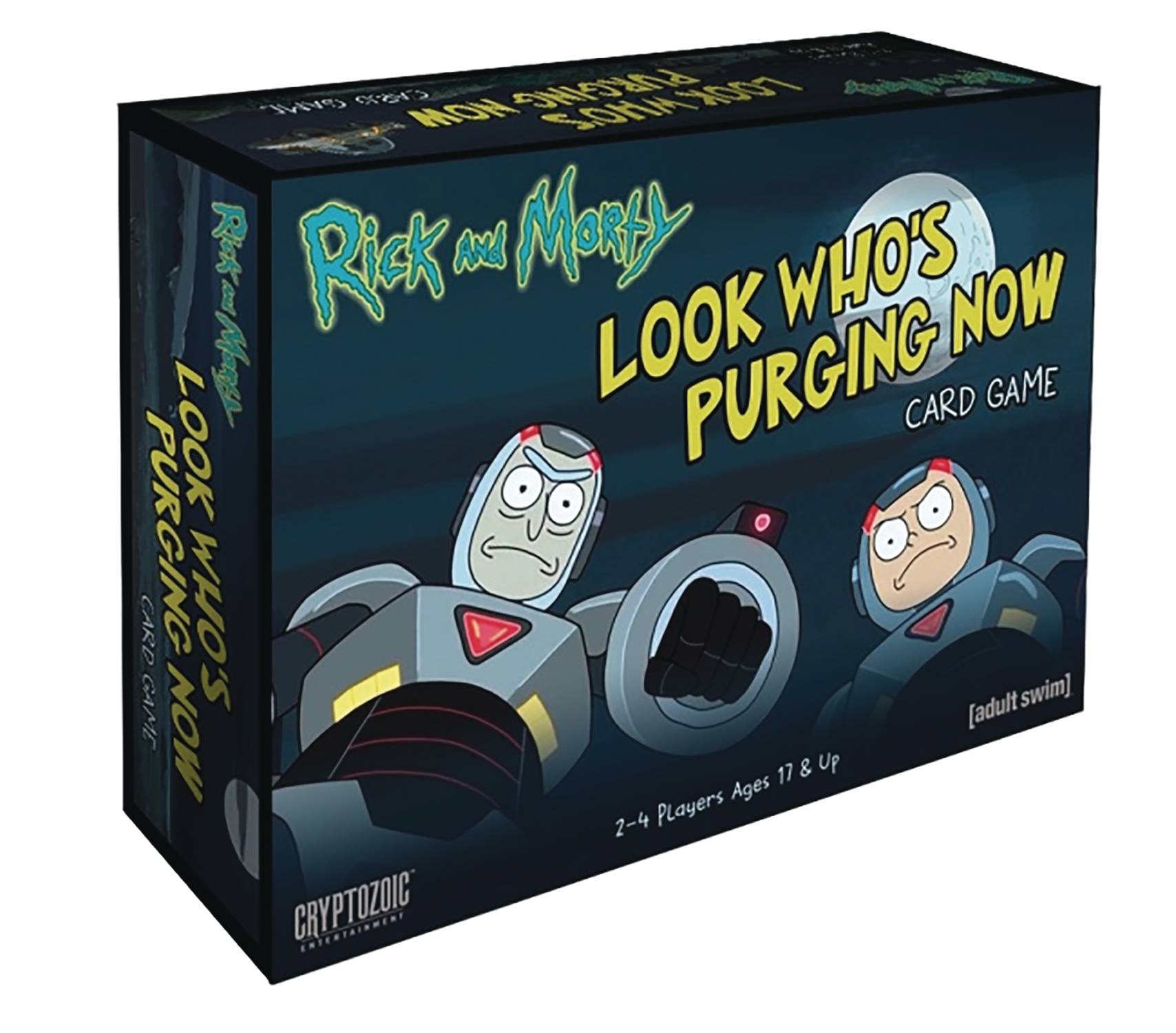 RICK & MORTY LOOK WHOS PURGING NOW CARD GAME